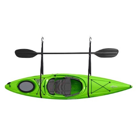 Leisure Sports 2028 Single Kayak Storage Strap Garage Canoe Hoists 55 lb Capacity Lifetime Warranty 301928VZJ